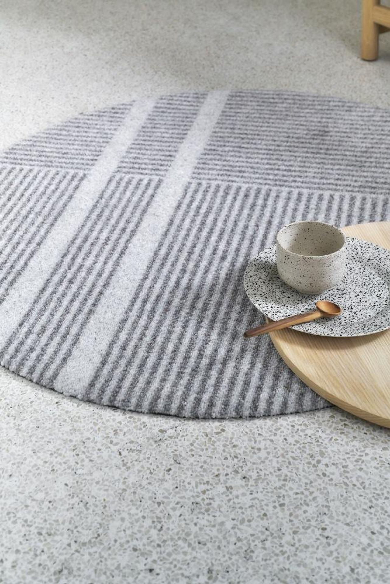 Løype Indoor / Outdoor Paillasson L 60 x P 85 cm / BREEZY BEIGE Heymat OFFRE SPECIALE