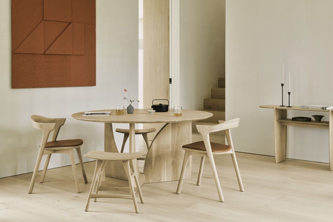 Geometric Dining Table Table à manger ronde Ethnicraft
