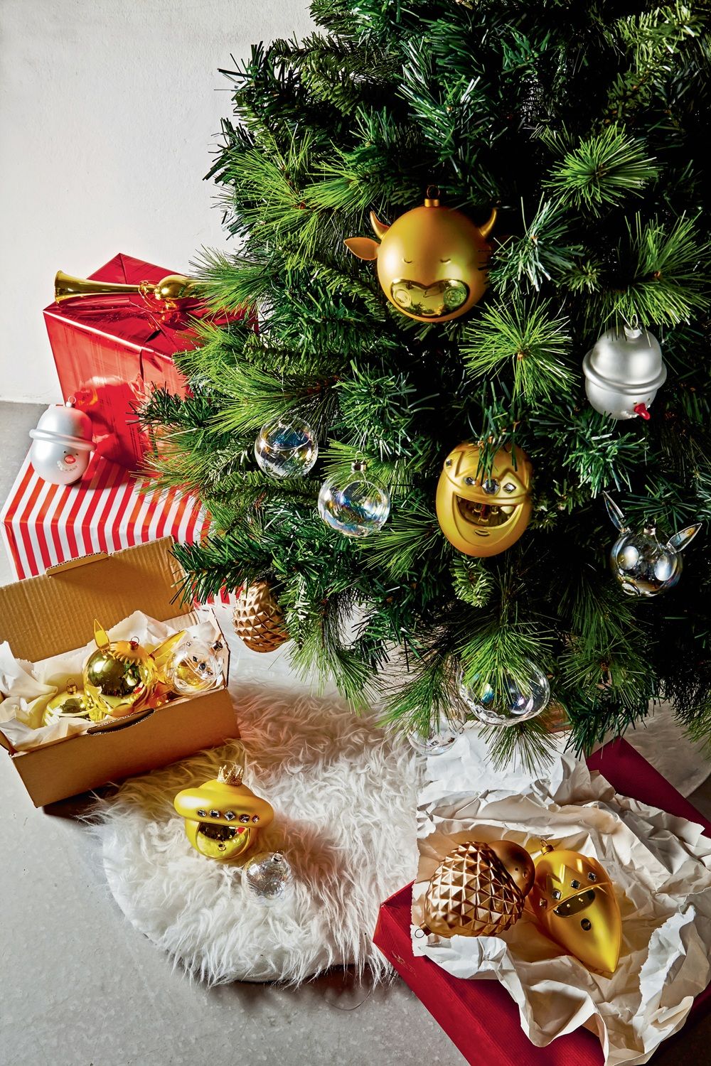 Palle Presepe – Enfant Jésus grande boule de NoëL d’ Alessi AMJ13 1