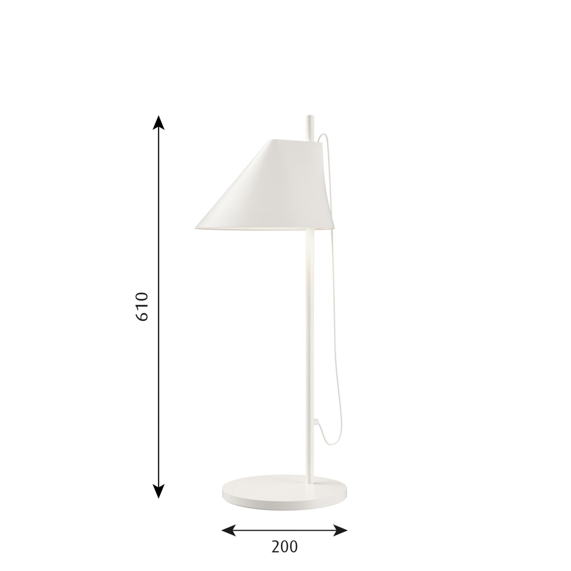Yuh LED lampe de table BLANC Louis Poulsen UNIQUE