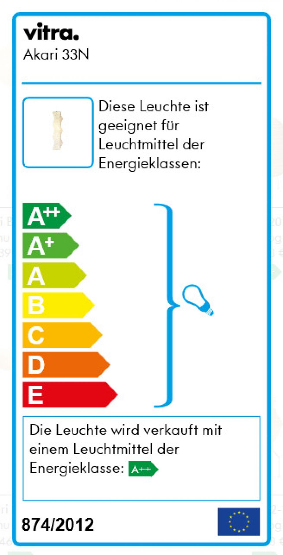 Akari lampe de suspendue 33N Vitra