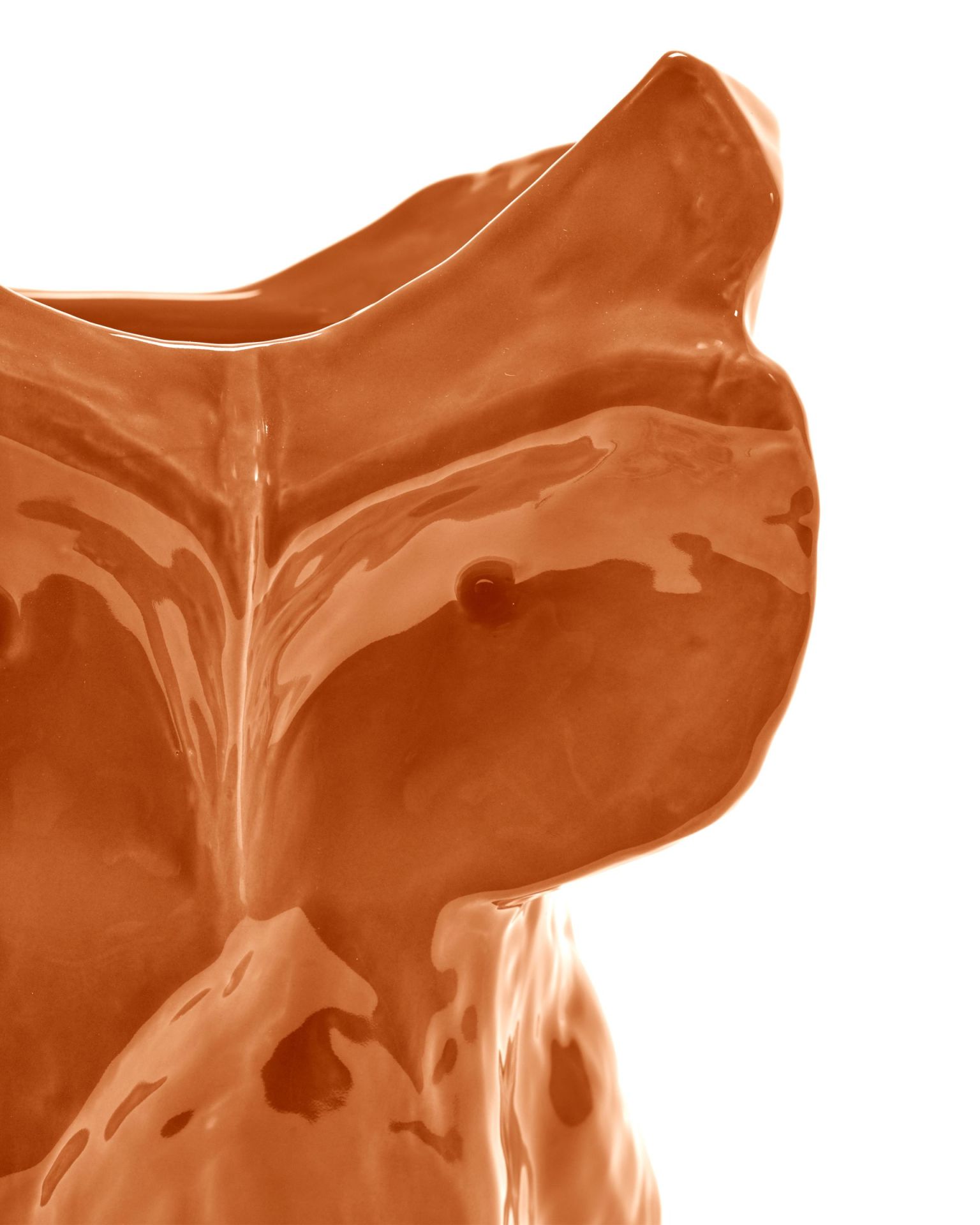 Vase hibou S Serax Orange