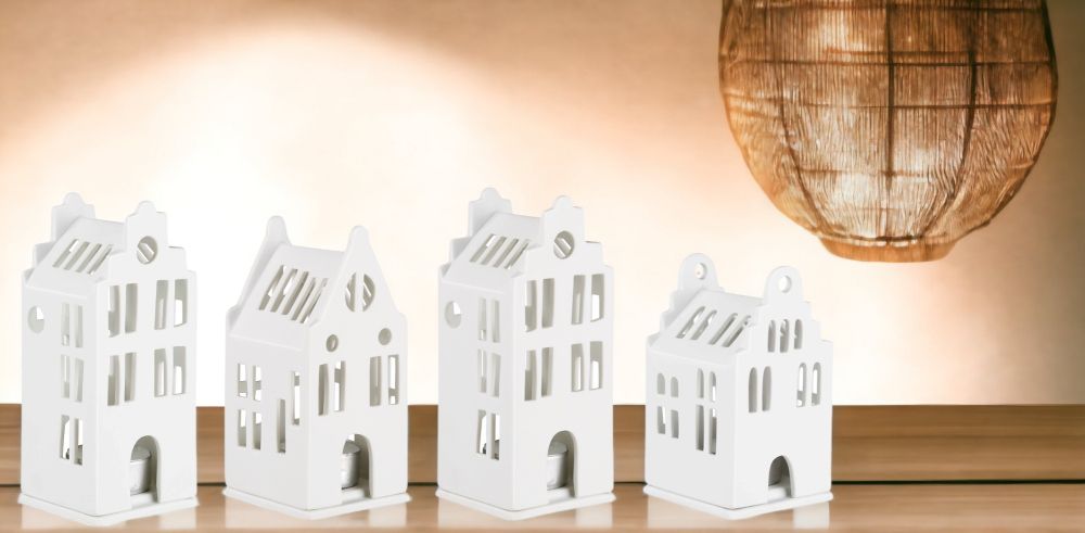 Maison Lumière Assortiment de 4 Räder