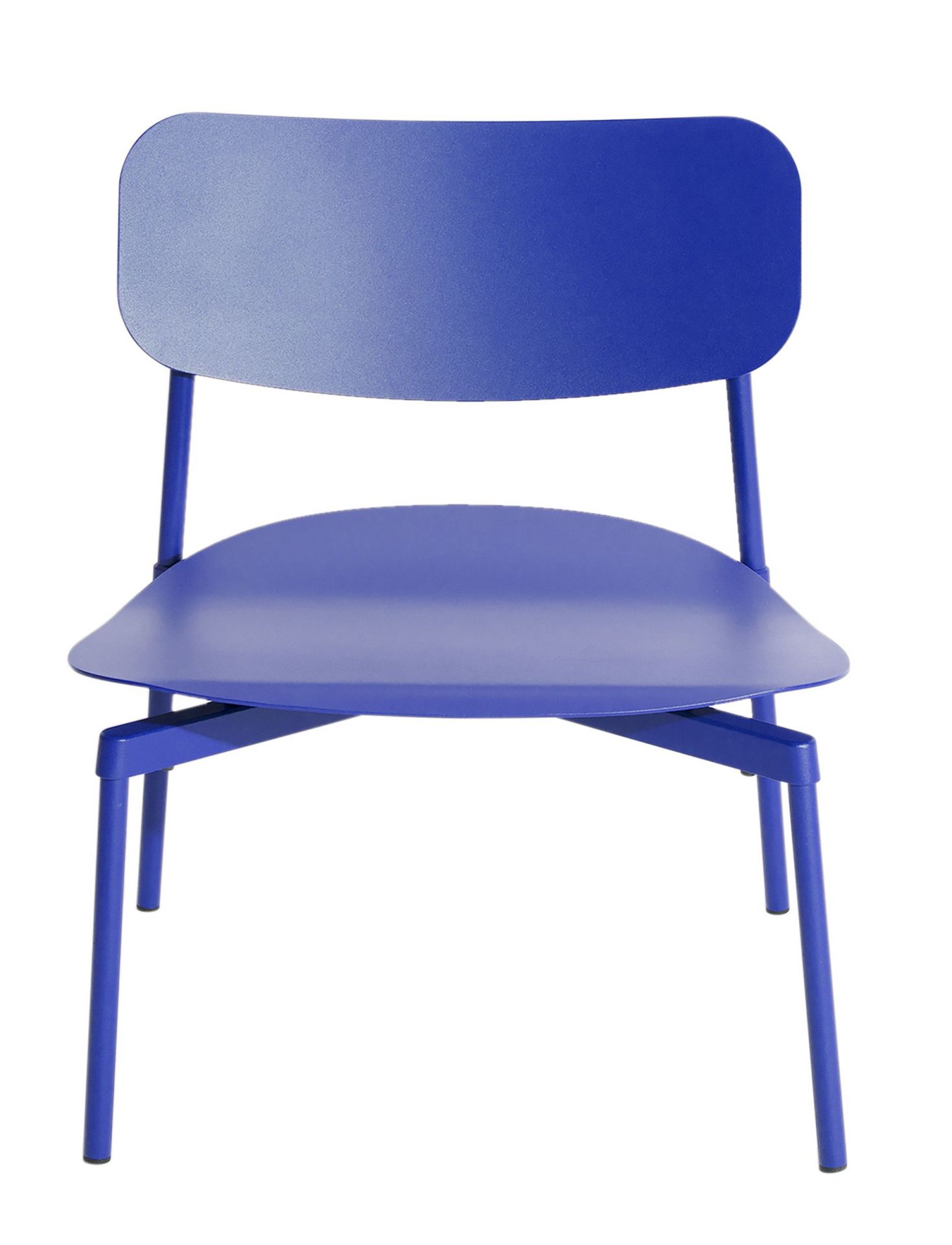 Fromme Lounge Chair Fauteuil Petite Friture Bleu