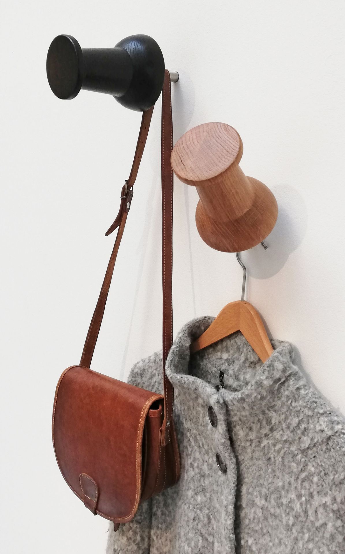 Wooden Push Pin 10:1 Patère Nettes Heim Design OFFRE SPECIALE