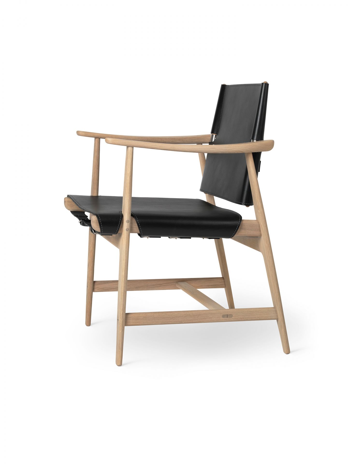 Huntsman Chair Chaise En Bois Whiteoil Chêne Noir Carl Hansen &amp; Søn