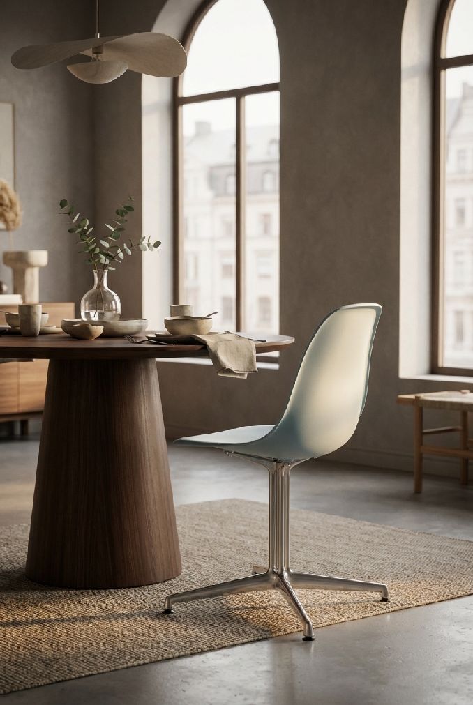 Eames Plasic Side Chair DSL RE Chaise Vitra