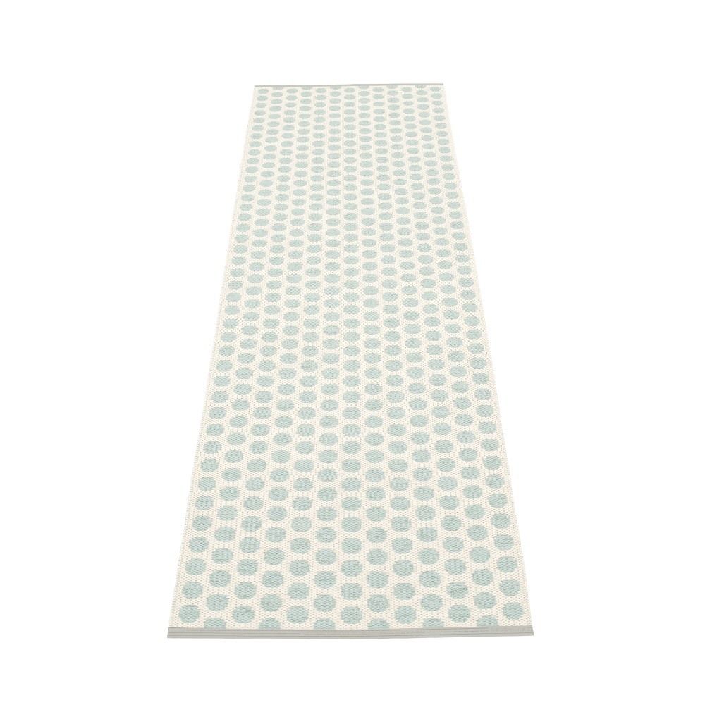 Noa Tapis synthétique 70x250 cm Pappelina Pale turquoise