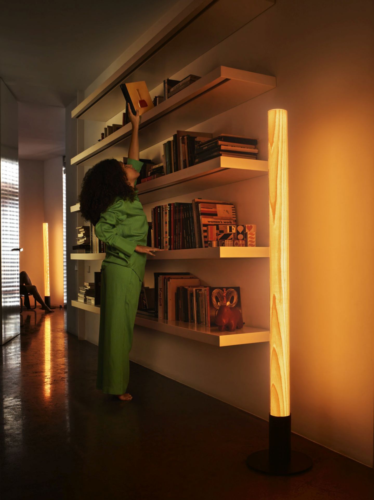 Estela Lampadaire Hêtre LZF Lamps