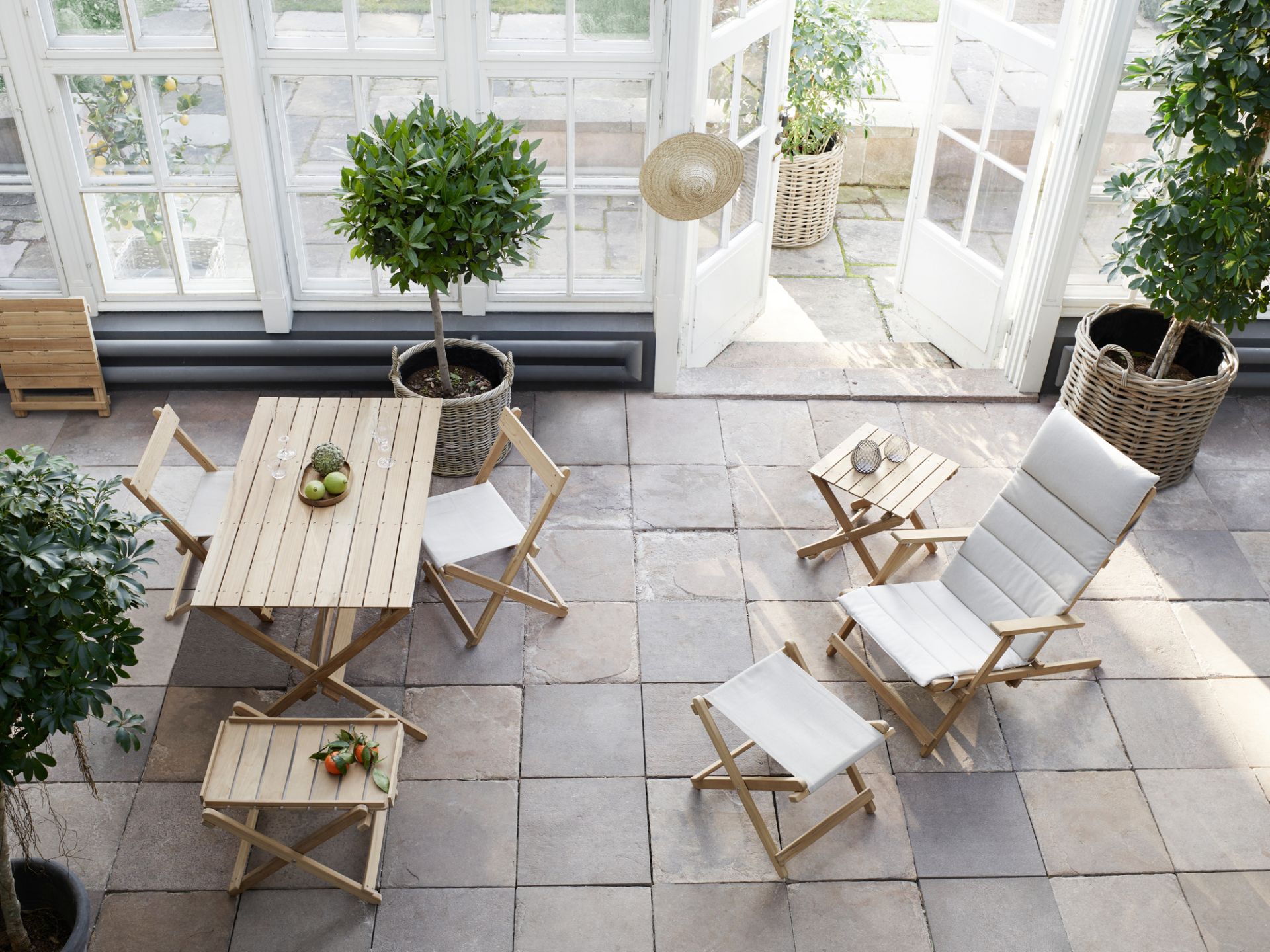 Mogensen chaise outdoor Carl Hansen &amp; Søn