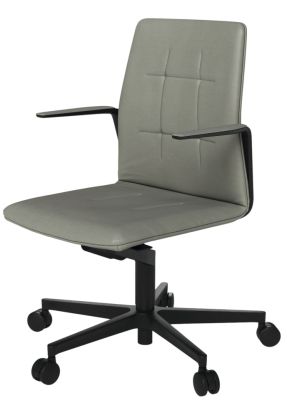 Leadchair Evo chaise pivotante / chaise de bureau avec pied en étoile à cinq branches Walter Knoll