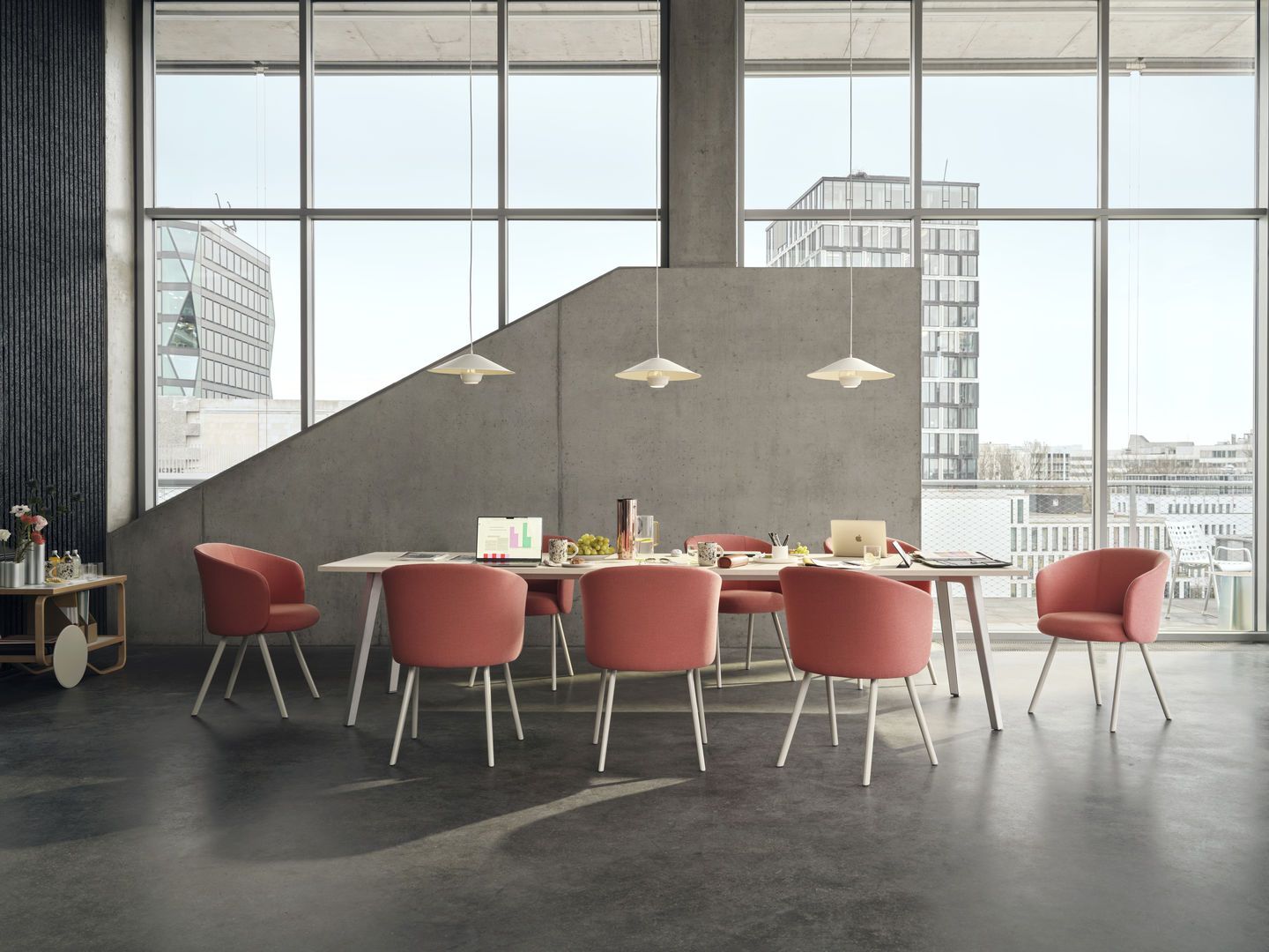 Mikado Arm Chair Chaise avec accoudoirs Chaise Vitra 