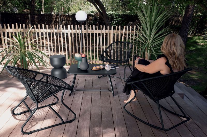 Sixties - Fauteuil à bascule d'extérieur Fermob