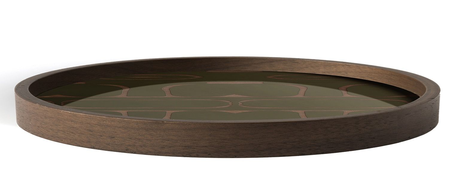 Second Nature Valet Trays Plateau rond Ethnicraft