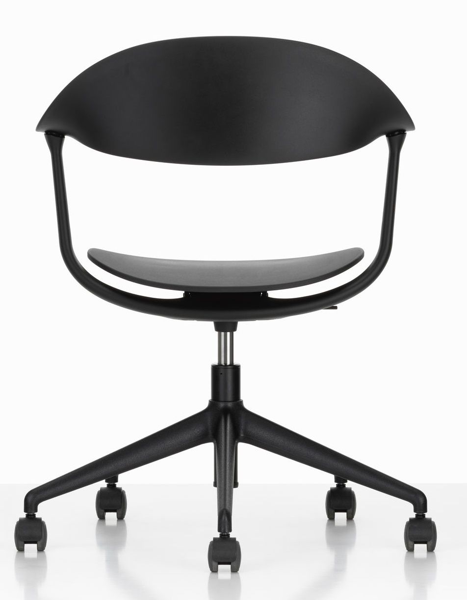 Mynt dossier et assise plastique Chaise de bureau Vitra