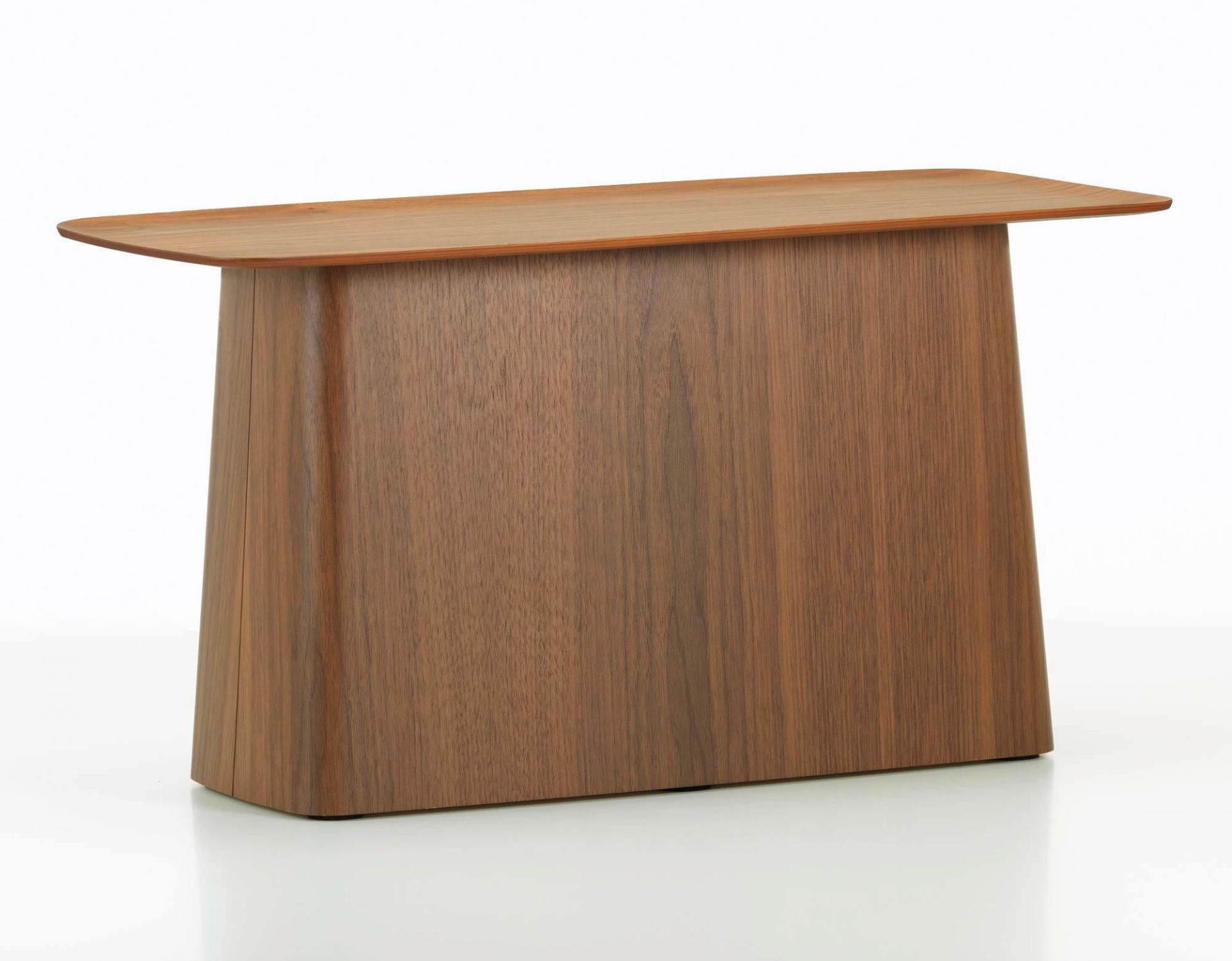Grande Table d’appoint noyer Wooden Side Table Beistelltisch Vitra