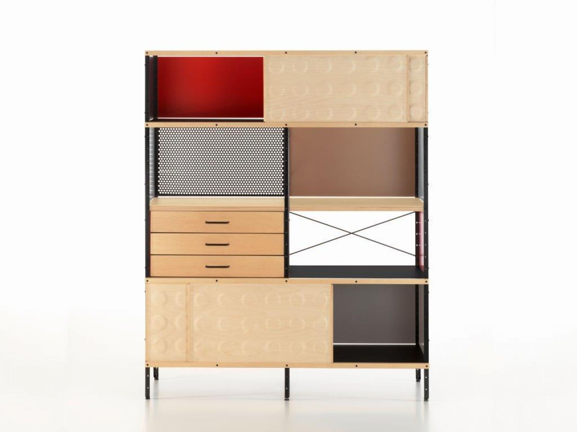 Eames Storage Unit ESU Bookcase Étagère à livres Nouveau Vitra