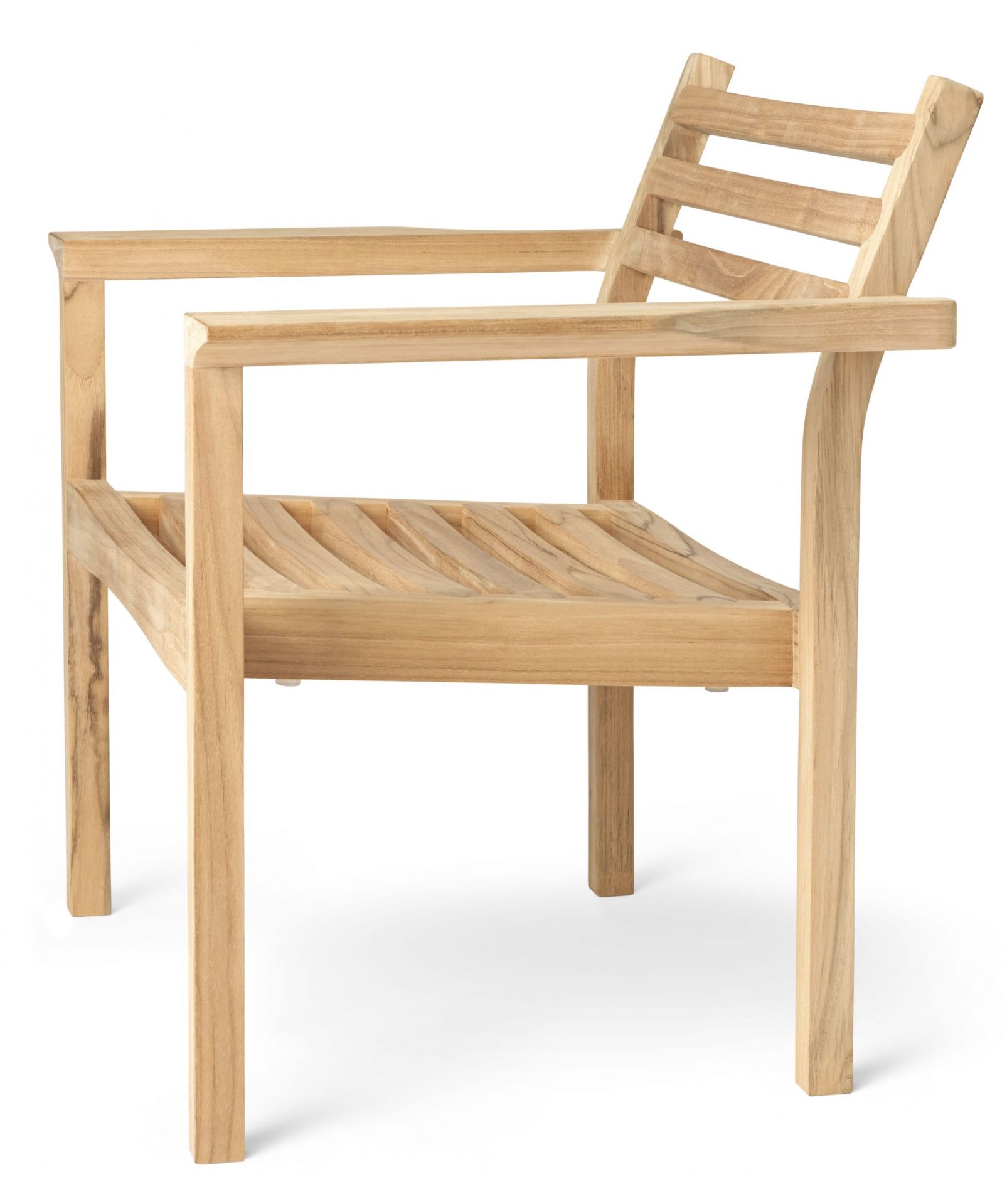 AH601 Chaise avec accoudoirs en teck Outdoor Carl Hansen & Søn