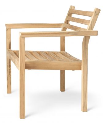 AH601 Chaise avec accoudoirs en teck Carl Hansen & Søn