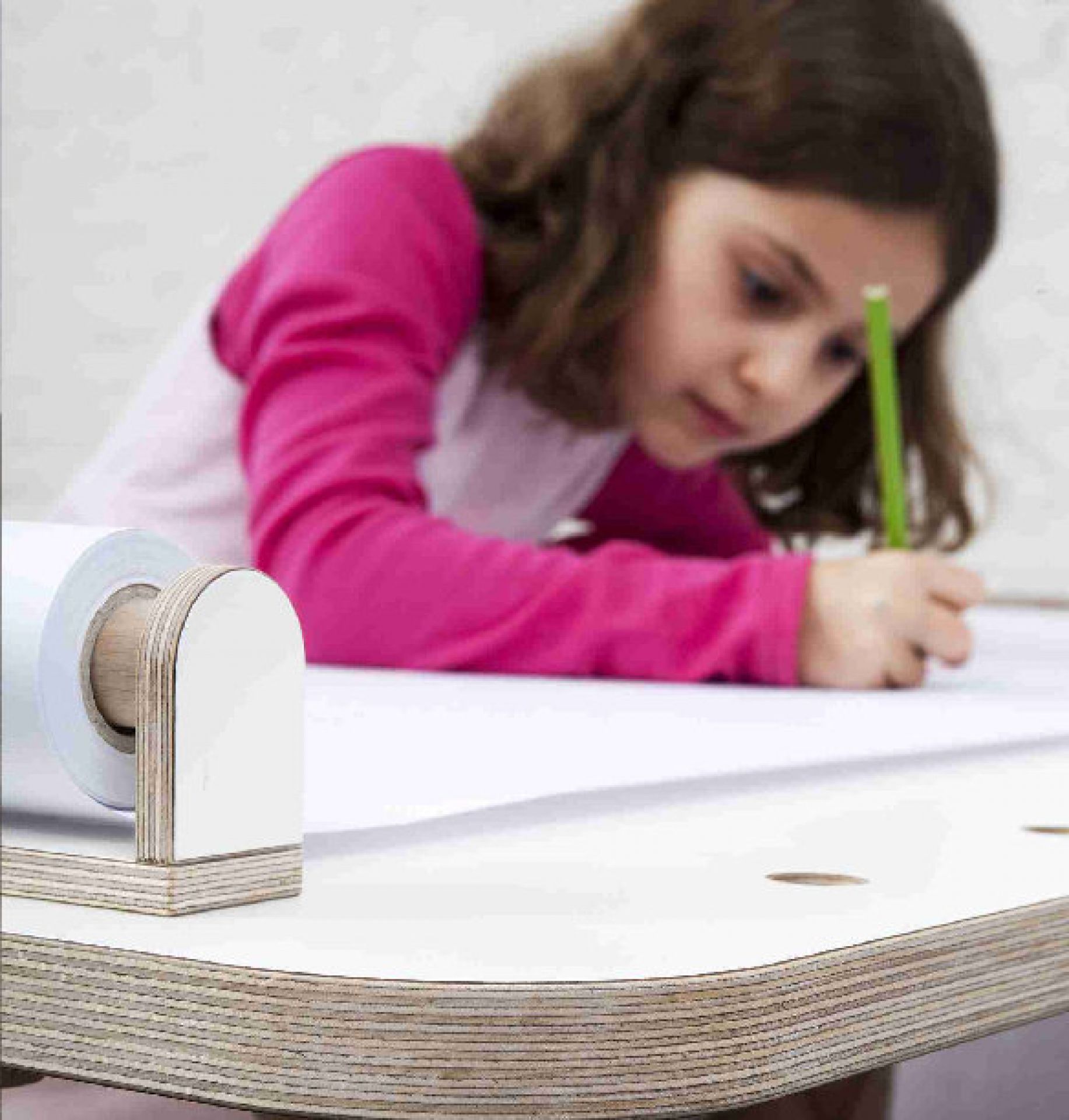 Growing Table roule à dessiner pour table d'enfants Pure Position