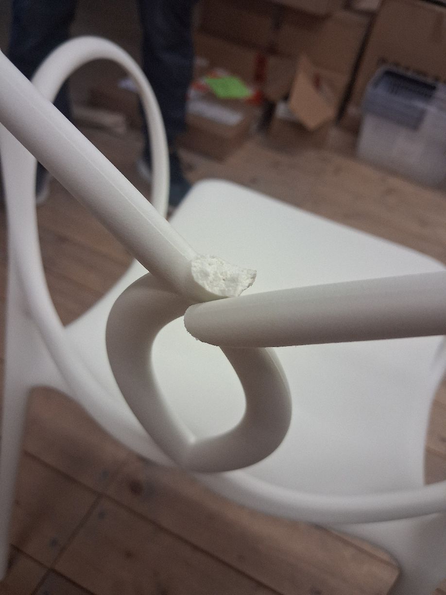 Fauteuil Sissi BLANC Driade OBJECTS IMPARFAITS