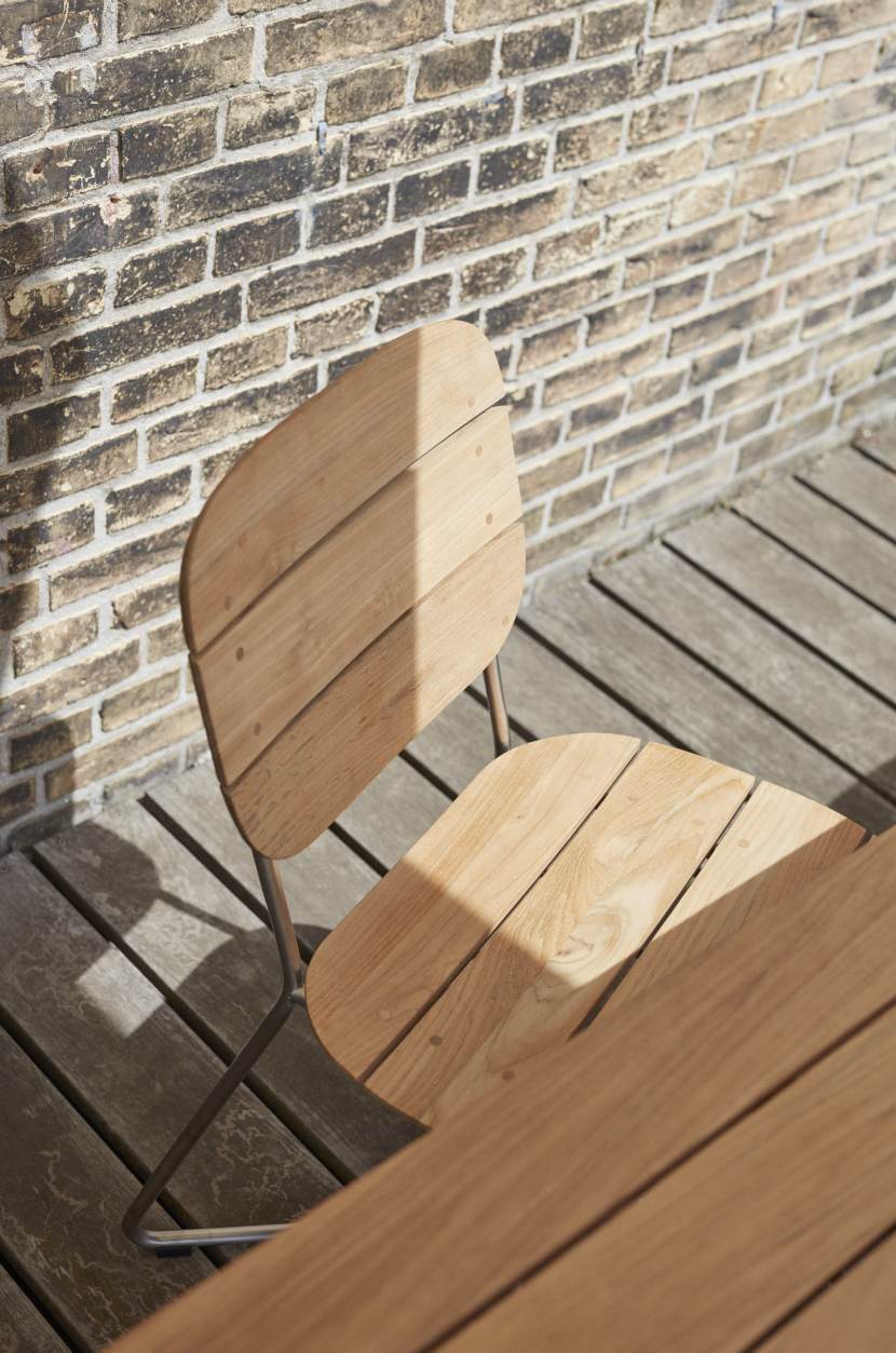 Lilium Chair Chaise d'Extérieur Skagerak by Fritz Hansen