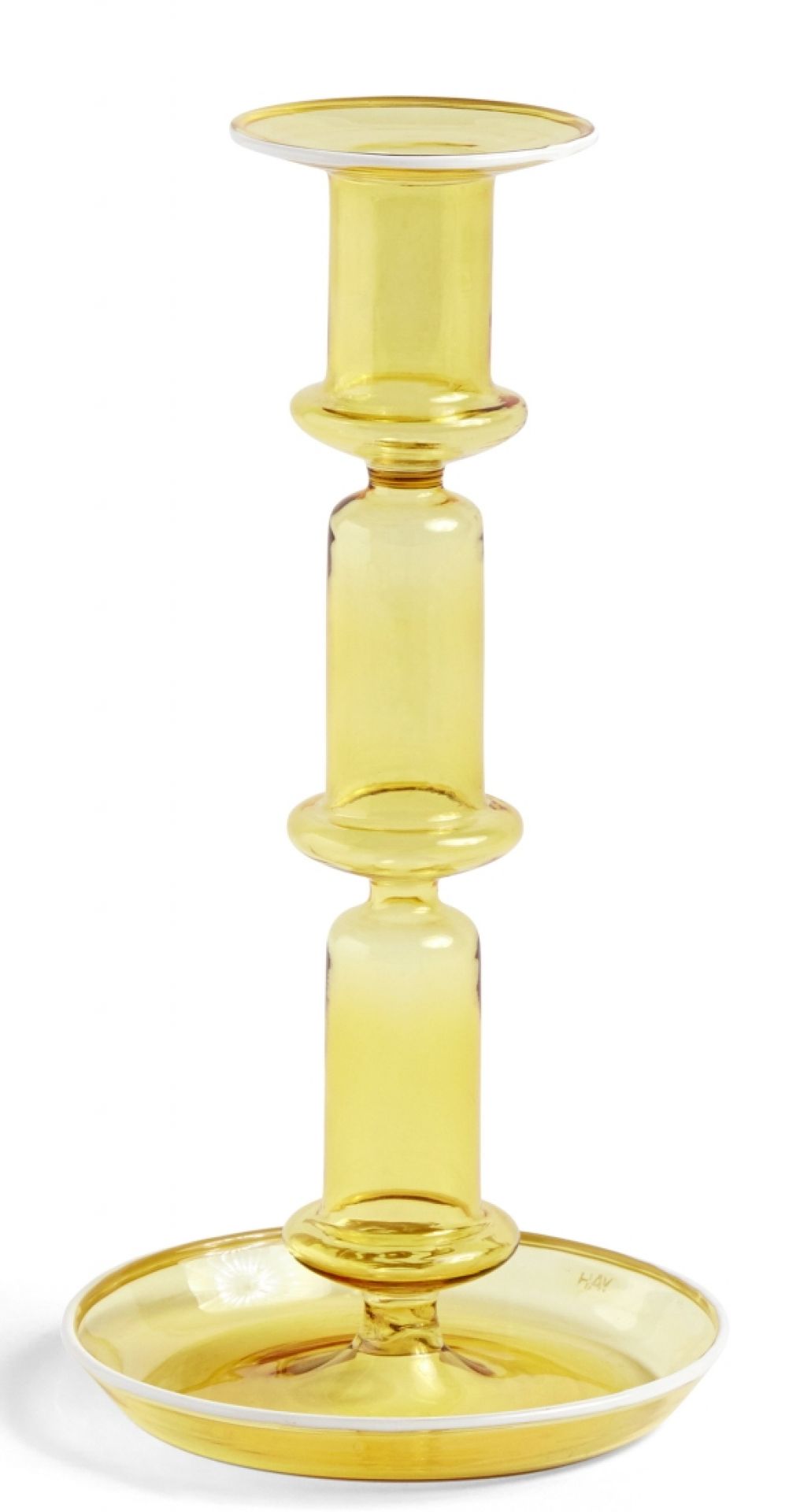 Flare Tall Bougeoir Jaune Hay OFFRE SPECIALE