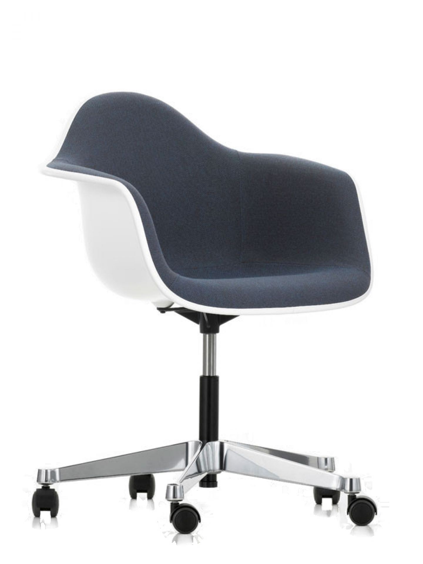 Eames Plastic Arm Chair PACC Entièrement rembourré Vitra