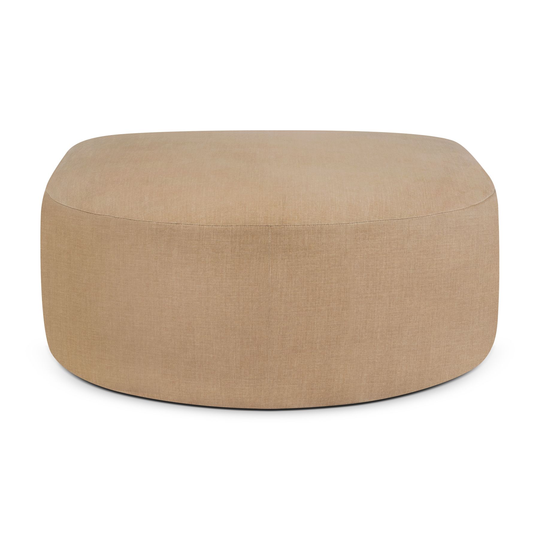 Tabouret semi-circulaire Bulky Light Sepia Ethnicraft