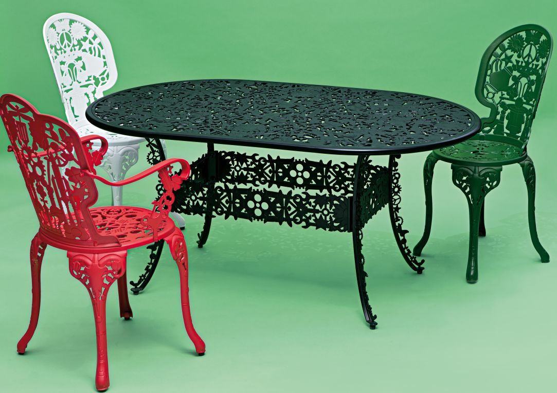  Industry Oval table Table à manger Seletti