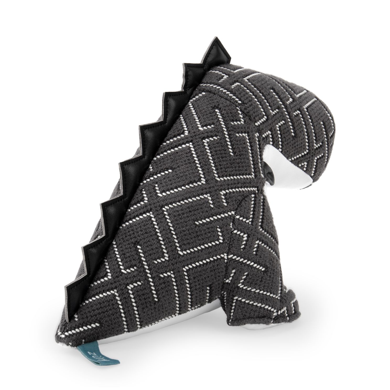 Serre-livres dinosaure Bobo Grid Gris foncé Züny x KVADRAT