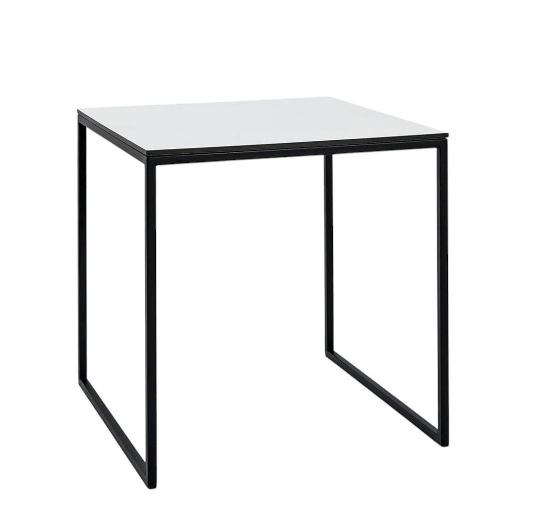 Moins H 22/2 HPL table basse blanc Hans Hansen