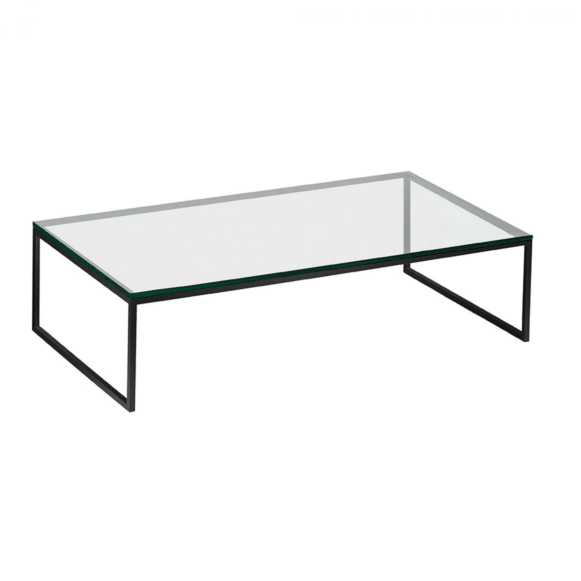 Moins H 5/2 verre ESG table basse clair Hans Hansen