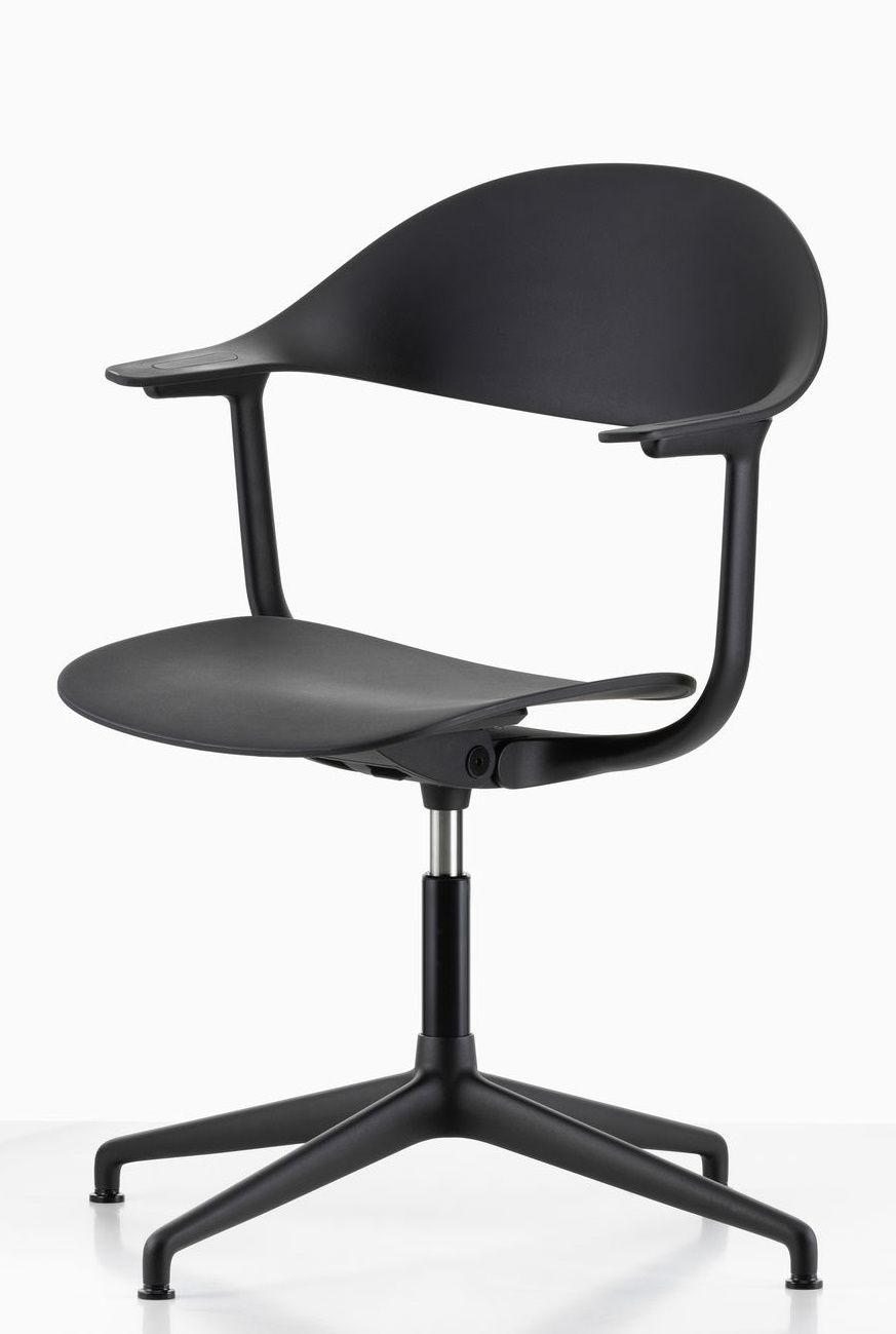 Mynt dossier et assise plastique Chaise de bureau Vitra