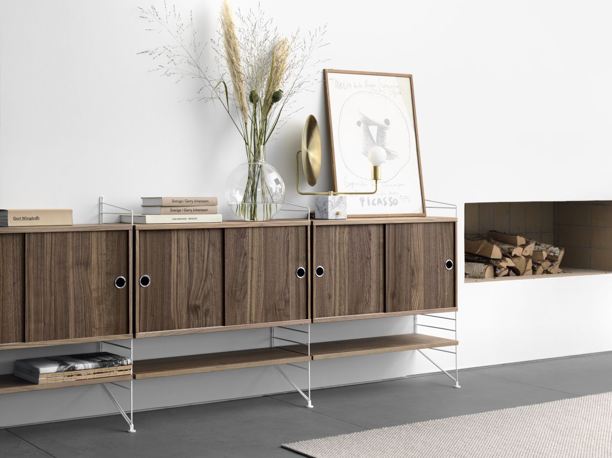 Élément individuel Échelle de sol H 85 cm String Furniture 