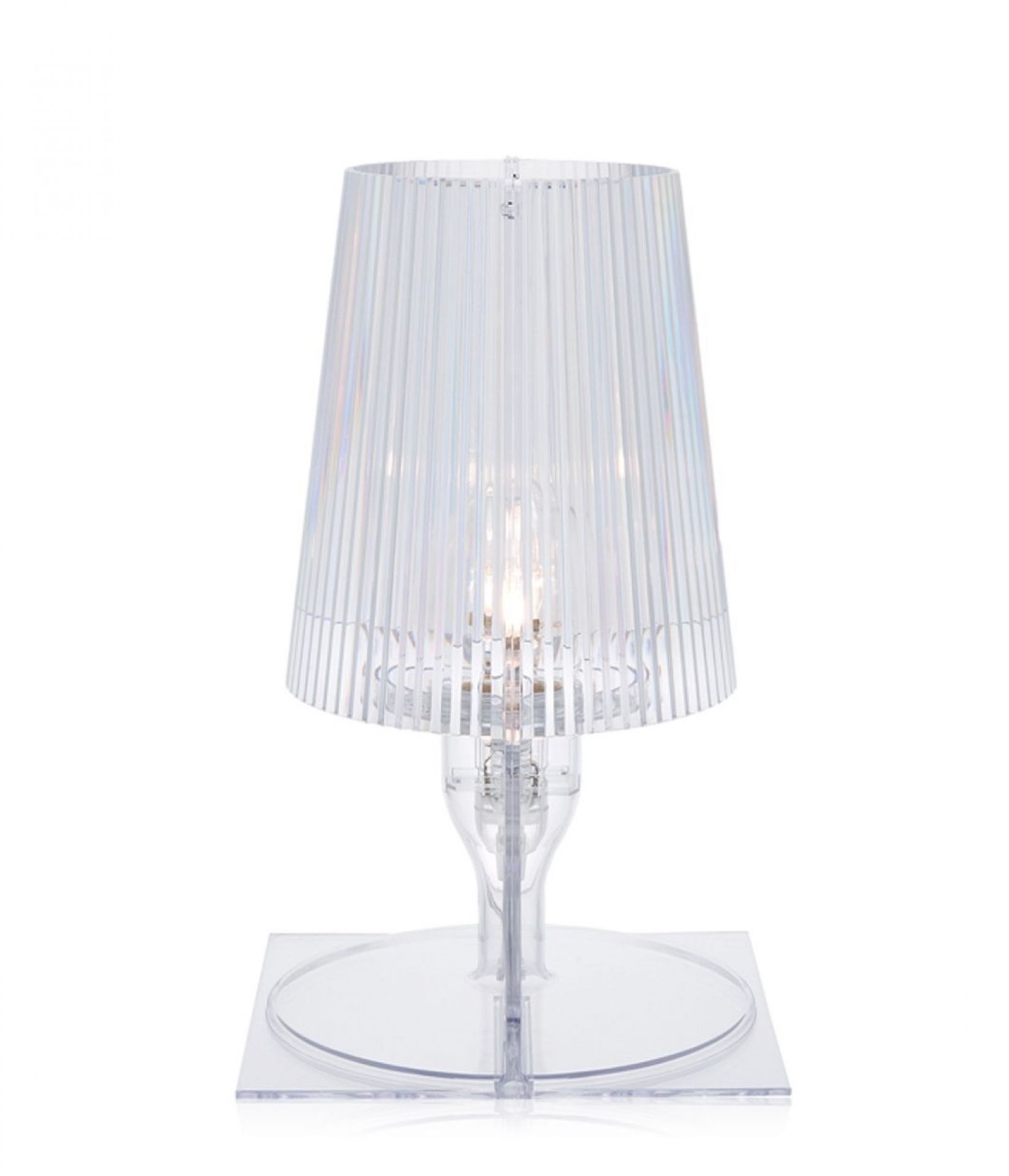 Take Lampe de table Kartell cristal clair