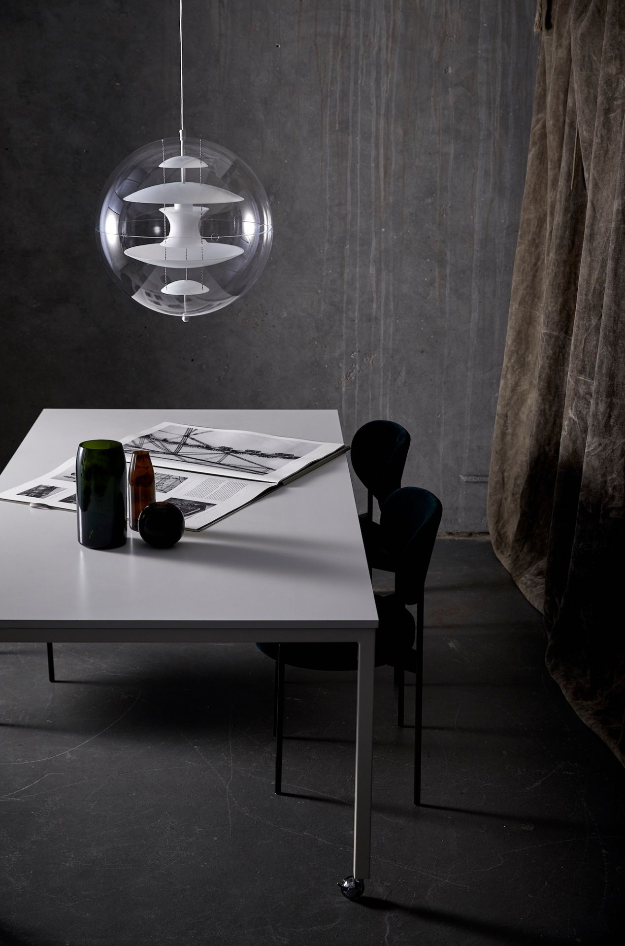 VP Globe Verre Lampe à suspension Verpan