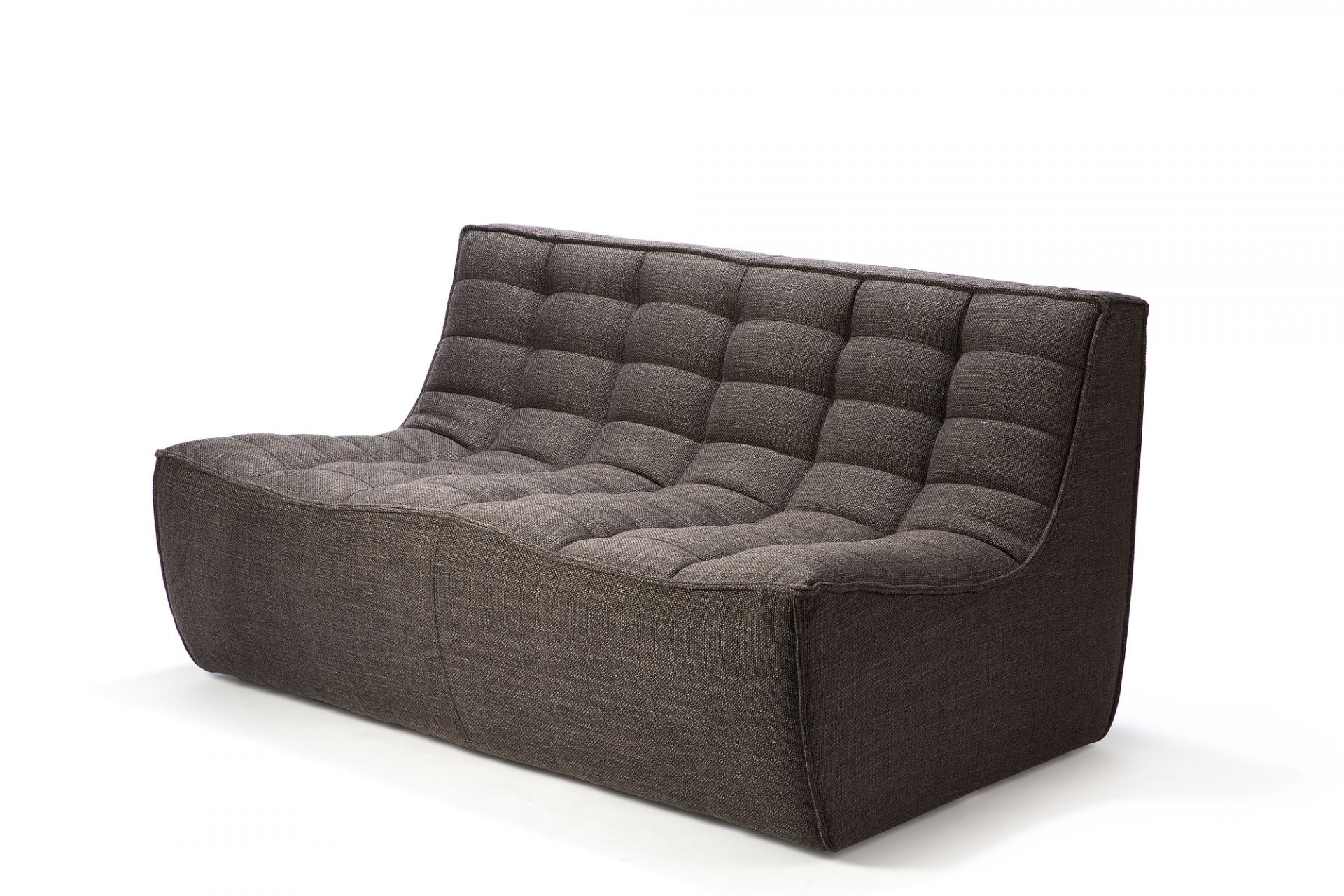 N701 Canapé 2 places gris foncé Ethnicraft