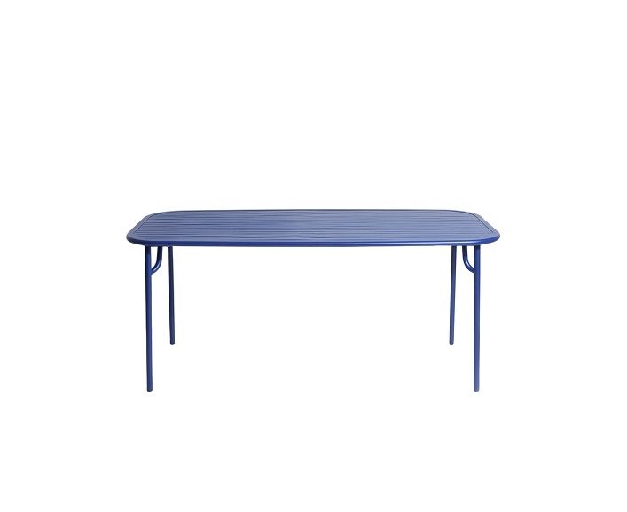 Week-End Rectangle Table Table rectangulaire Petite Friture Bleu