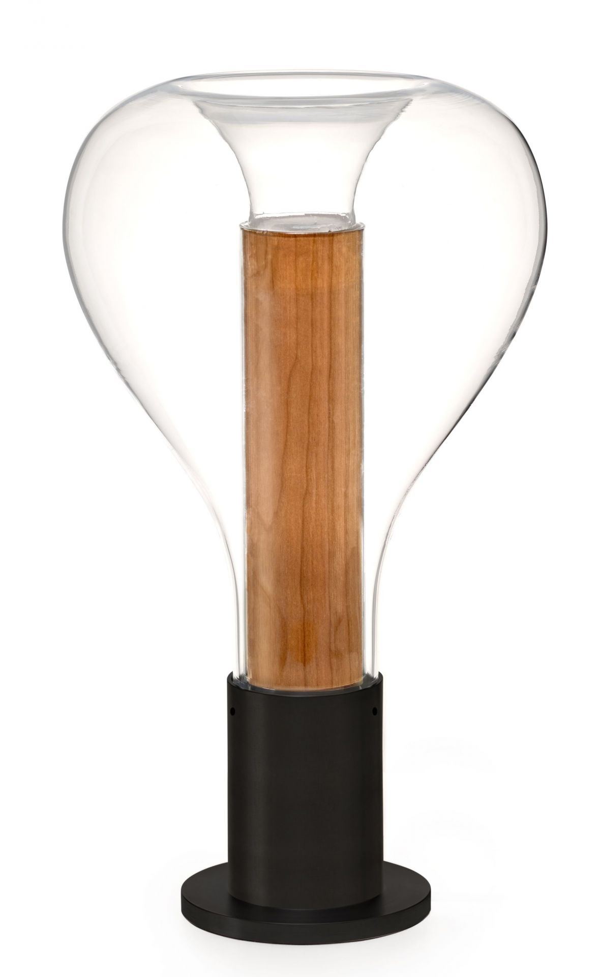 Eris Lampe de Table Base noire Cerise LZF Lamps