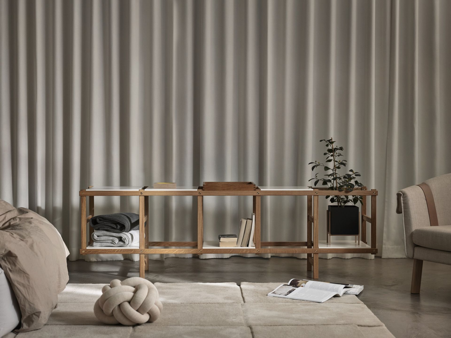 Frame Low Étagere Design House Stockholm
