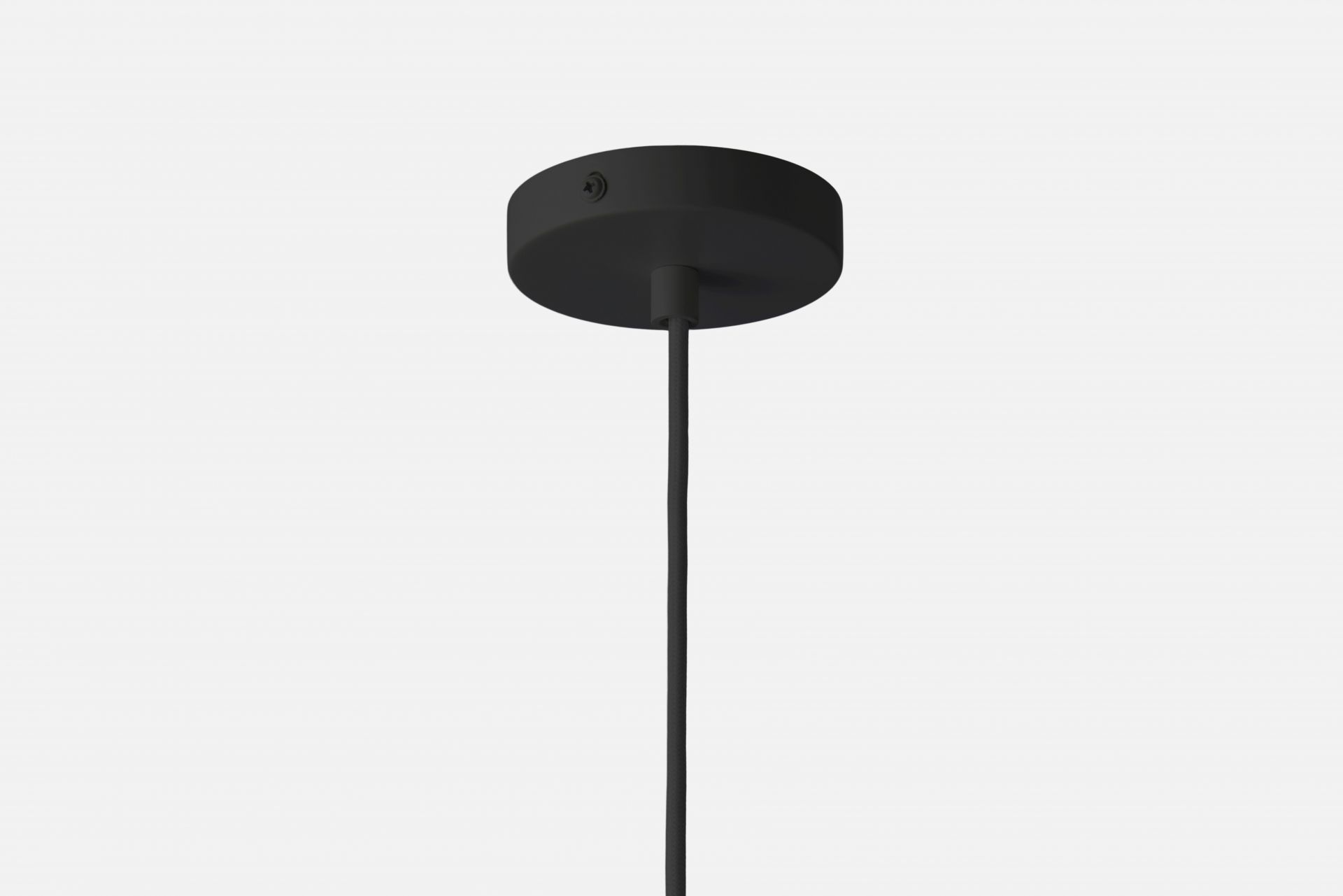 Stone Lampe suspendue grande noir Woud