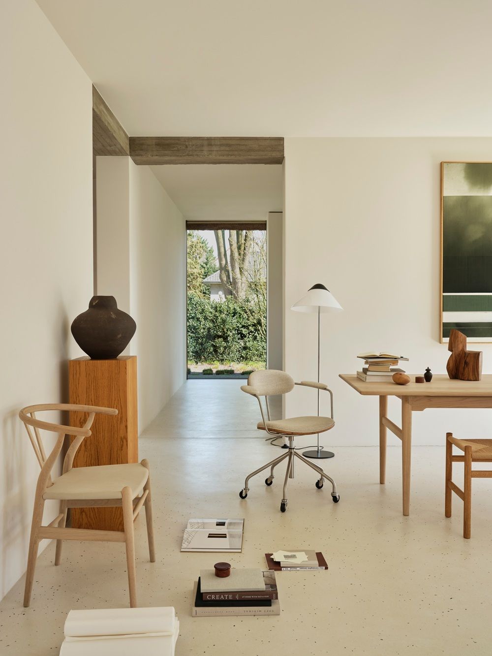 Chaise CH24P Wishbone / Y-Chair de Carl Hansen & Søn