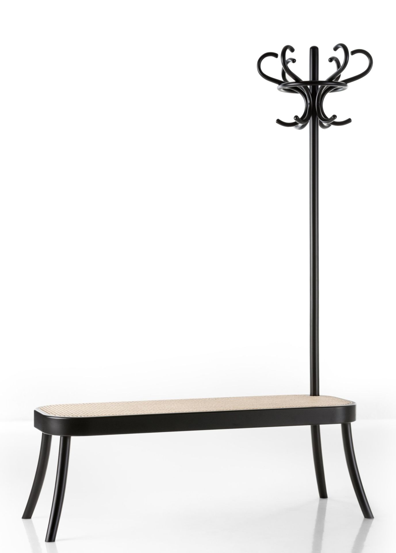 Coat Rack Bench Porte-manteau avec banc Design viennois GTV