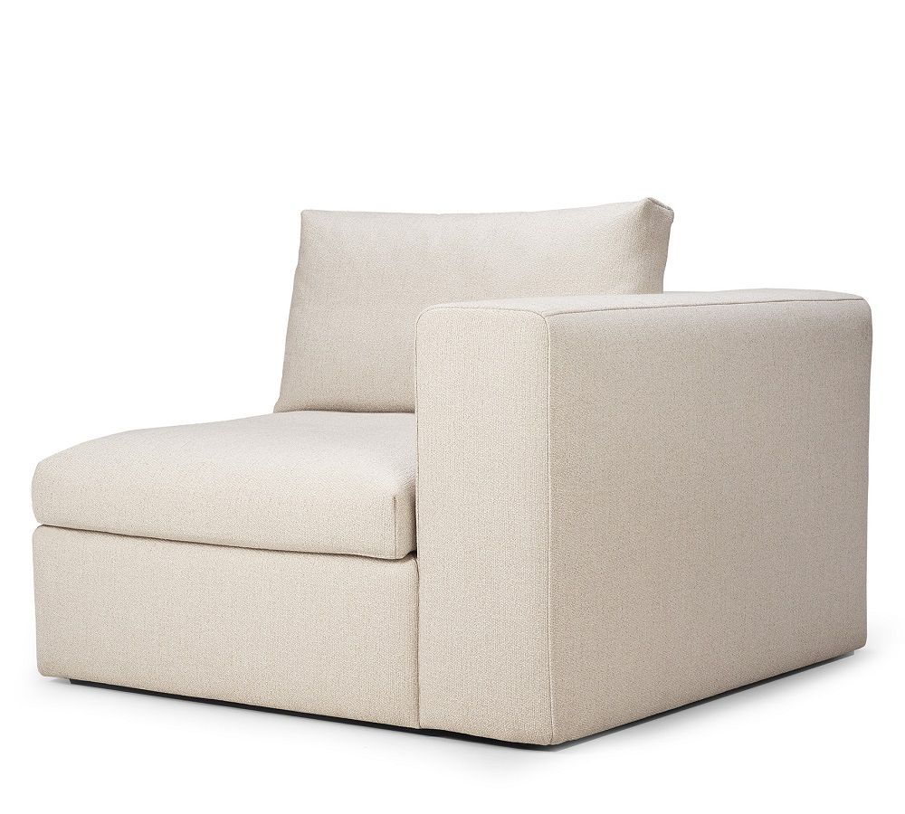 Mellow Sofa Off White Eco Tissu - accoudoir gauche Ethnicraft