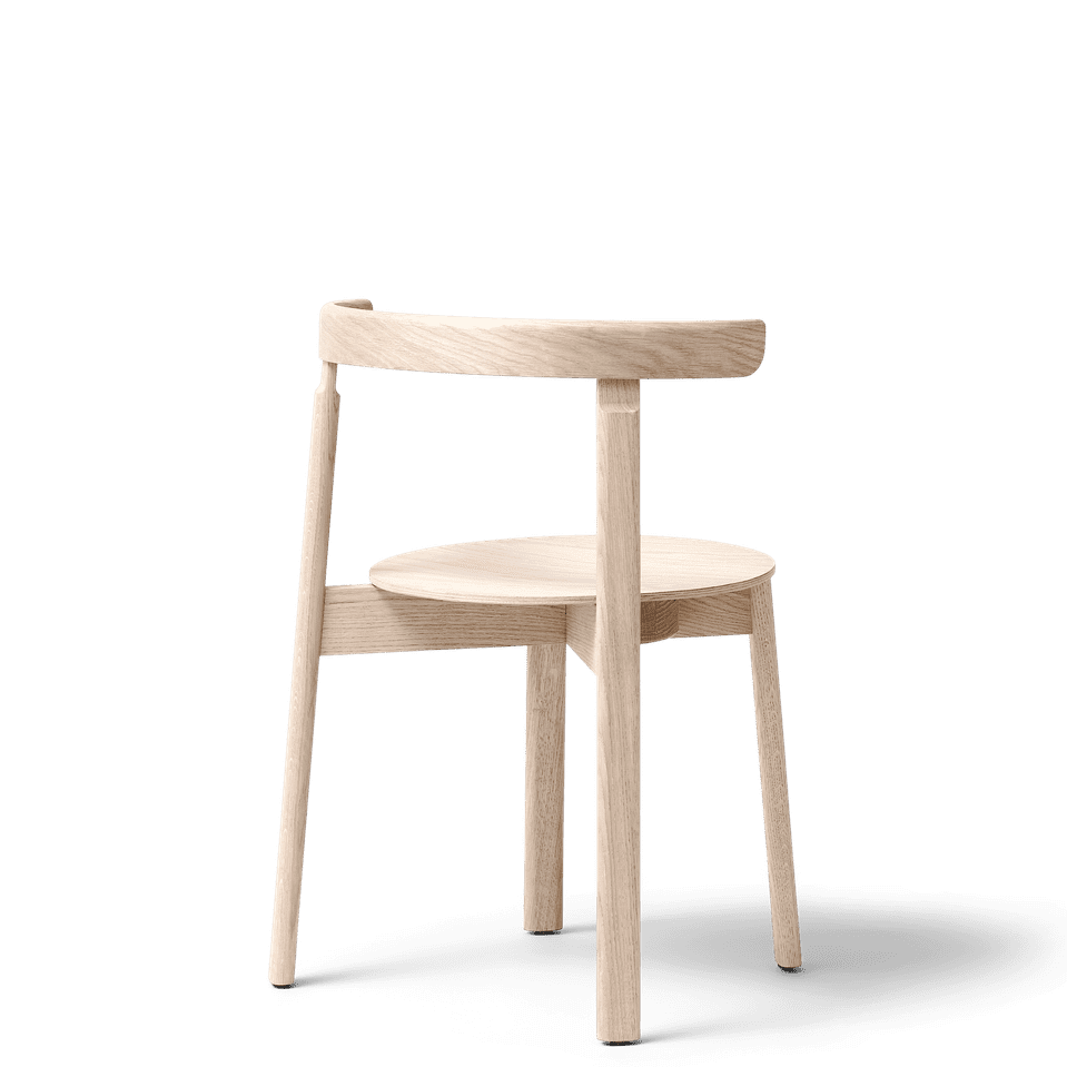 Chaise Lunar chêne Form & Refine