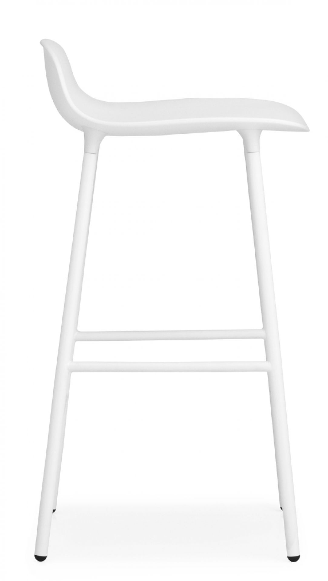 Form Barstool tabouret de bar H 65 cm Acier Normann Copenhagen