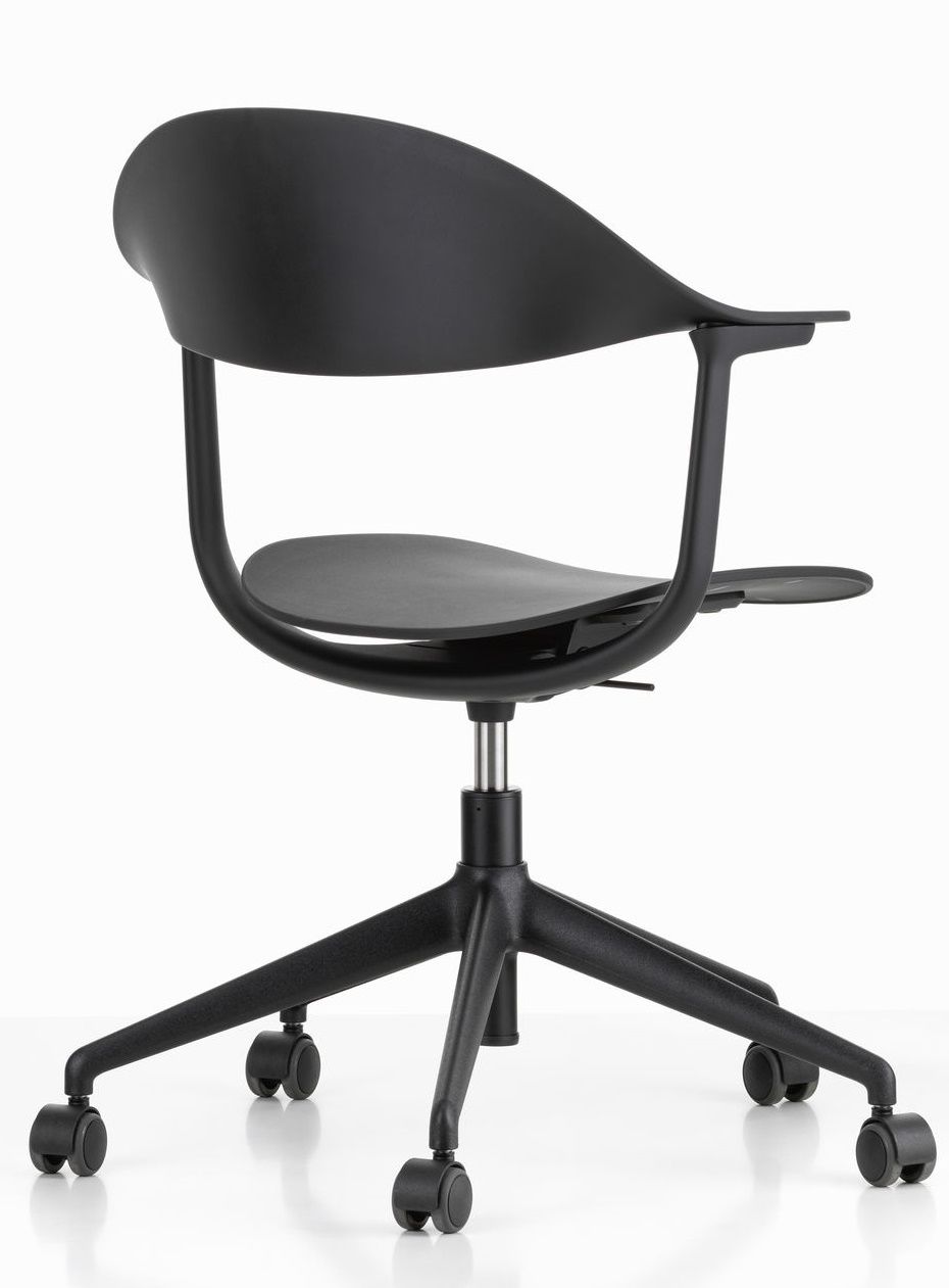 Mynt dossier et assise plastique Chaise de bureau Vitra