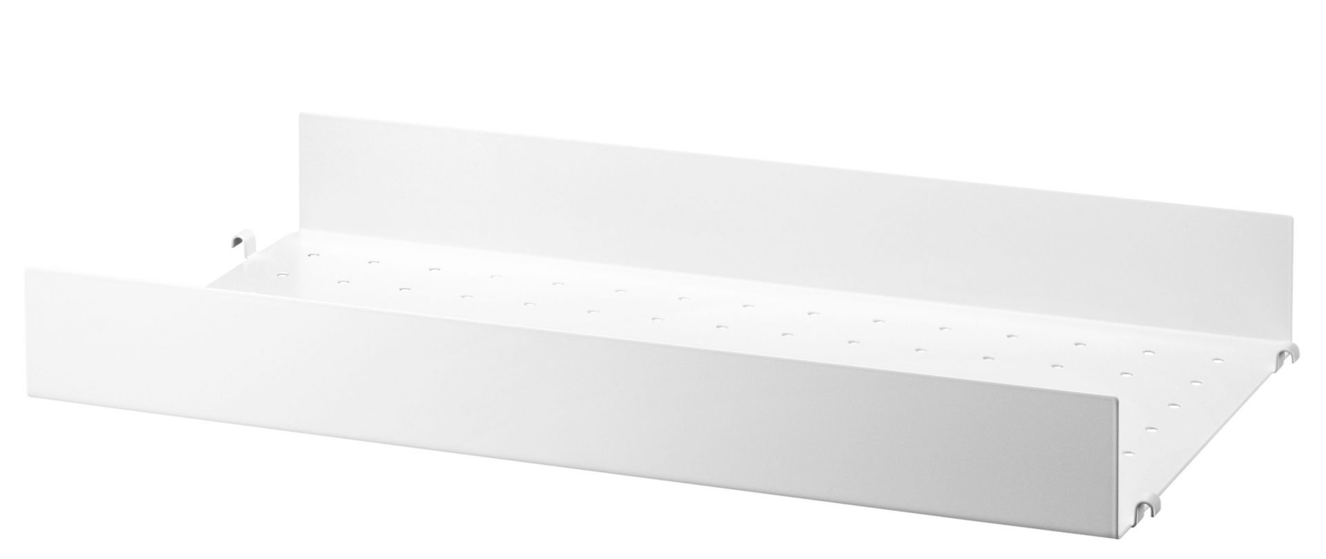 Étagère individuelle en métal bord haut L 58 cm String Furniture    