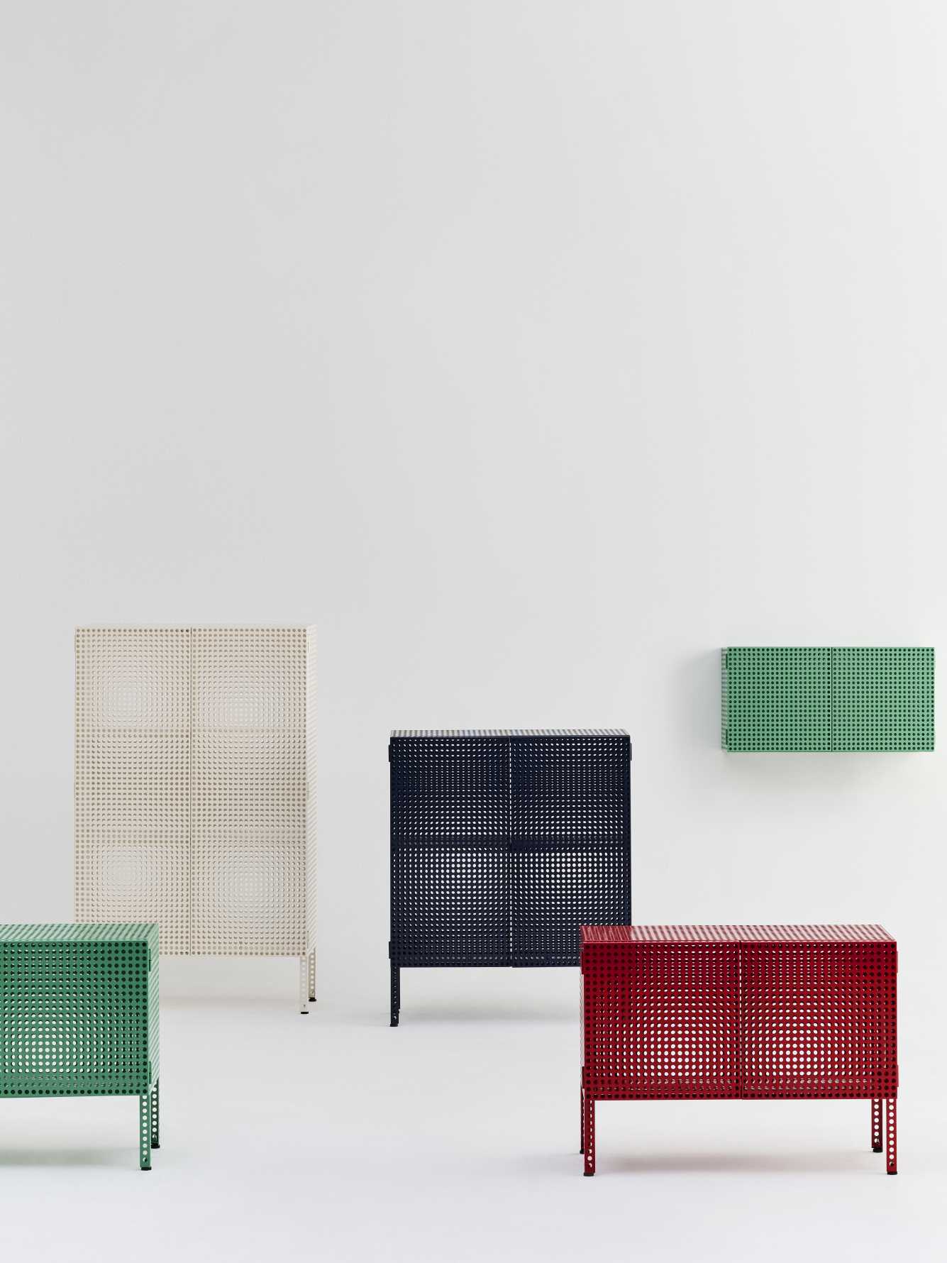 Perforated Cabinat Floor Large Sideboard Hay 
